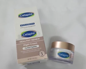 Cetaphil Healthy Renew Crema Notte Rassodante per la Pelle 1,7 Oz, Crema Ripararughe - Foto 1 di 8