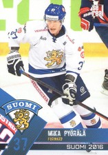 2016 Sereal IIHF World Hockey Championship Team Finland - MIKA PYORALA