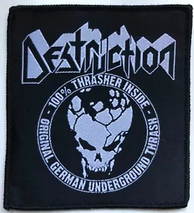 DESTRUCTION - Thrasher Inside - 9,3 cm x 10,2 cm - Patch - 165425 - Bild 1 von 1
