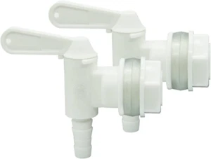 Paquete de 2 grifos de plástico cubo de embotellado, grifo de repuesto para cerveza o soda Homeb - Imagen 1 de 5