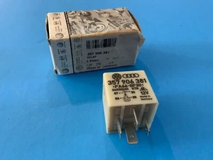 Audi Volkswagen Genuine Fan Relay, 357 906 381 - Picture 1 of 5