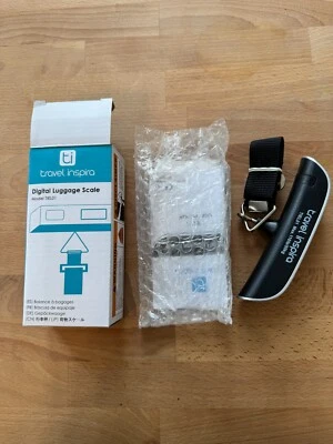 Báscula de Equipaje Travel Inspira, Báscula de Equipaje Colgante Digital Portátil para Viajes Foto 1 de 4