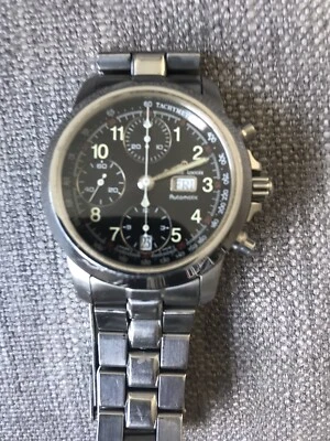 reloj maurice lacroix para hombre acero inoxidable, cronógrafo CH-2726 cronómetro. Foto 1 de 2