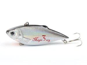 5PCS Fishing Crankbaits Lure Hard Sinking Lipless 60mm Hooks Casting Bass Pike - Picture 1 of 8