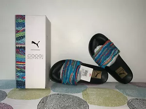 Puma Leadcat COOGI AUSTRALIA Leadcat ISLAND PARADISE Pantoletten Sandalen US 6,5 UK 4 - Bild 1 von 17