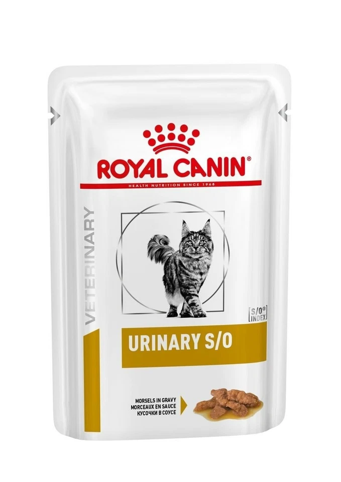 12 x 85 g ROYAL CANIN Veterinary Diet Feline URINARY S/O Nassfutter für Katze - Bild 1 von 1