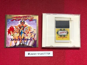 NEC PC-Engine Strip Fighter II 2 Hu Card Japanese Games express Retro - Picture 1 of 9