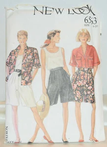 New Look Dress Short & Shirt Variations 6563 Sewing Pattern - Size 8-20 - Picture 1 of 4