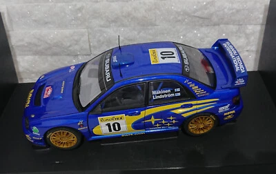 Autoart 1/18 Subaru Impreza WRC 2002 #10 Rally Monte Carlo MAKINEN LINDSTR 80292 - Immagine 1 di 4