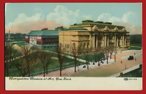 #63202 Nueva York principios de 1900. Museo Metropolitano de Arte. Postal sin usar - Imagen 1 de 2
