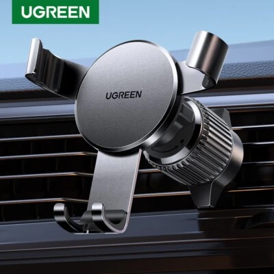 UGREEN Car Phone Holder Air Vent Gravity Holder Phone Stand For iPhone Samsung - Image 1 of 4