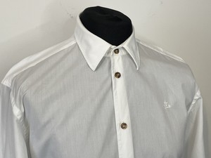 white mens vivienne westwood shirt