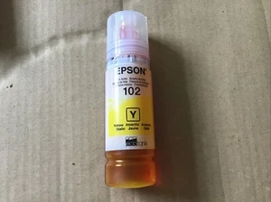 Epson 102 Tintenpatrone Gelb Giallo EXP 08/27 - Bild 1 von 10