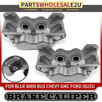 2x Dics Brake Caliper for Chevrolet C4500 C5500 Kodiak GMC T6500 Ford Isuzu Hino - Image 1 of 4