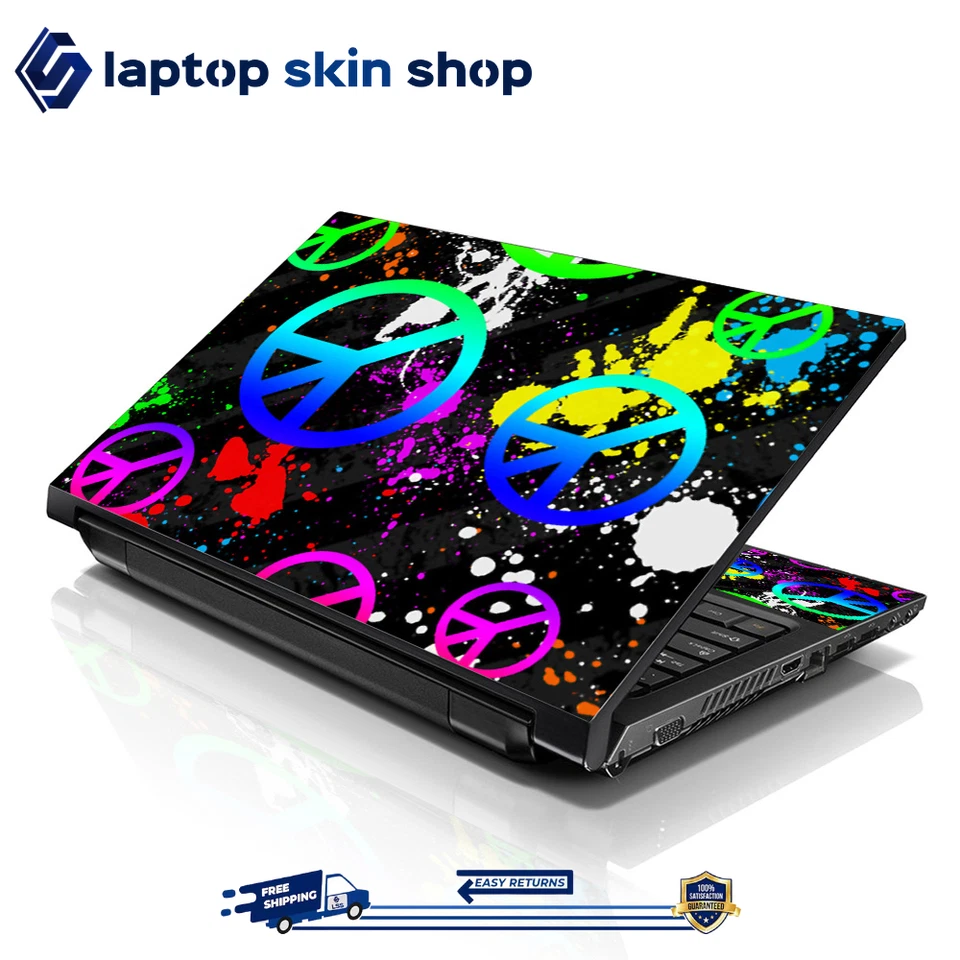 Laptop Skin Sticker Decal Cover for Notebook Apple Asus Sign Spots 13-16 inch - Image 1 of 4