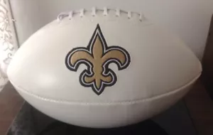 NFL Signature Series Full Size Rawlings Football New Orleans Saints - Picture 1 of 5