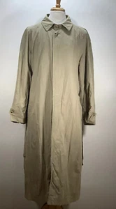 Sanyo Carol Cohen Men’s Long Trench Coat Made In The U.S.A - Picture 1 of 12
