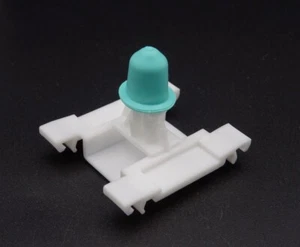 10x Zierleistenklammern VW Golf 3 1H1853 Klips für Zierleisten Golf III Weiß  02 - Picture 1 of 13