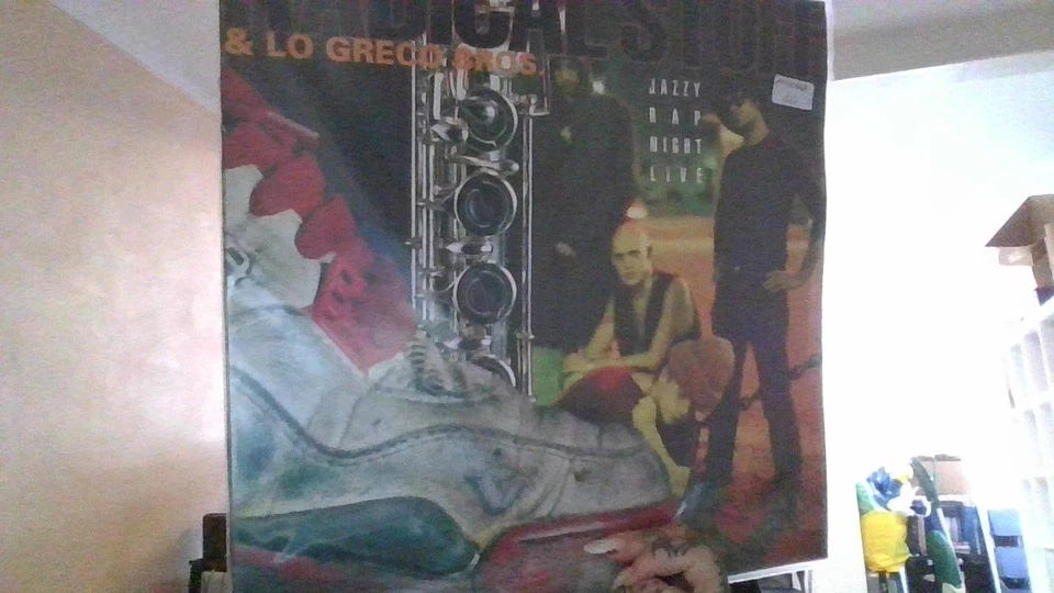 LP RADICAL STUFF & LO GRECO BROS JAZZY RAP NIGHT LIVE PRIMA STAMPA KAOS ONE - Immagine 1 di 1