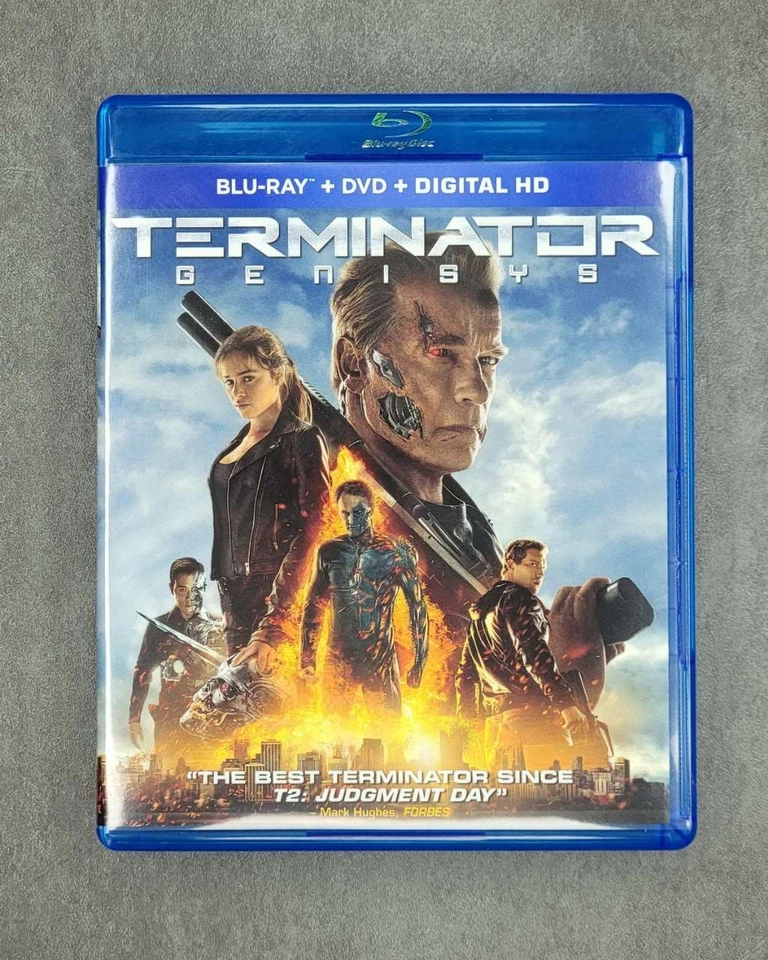 Terminator Genisys (Blu-ray + DVD + Digital HD) DVDs Foto 1 de 1