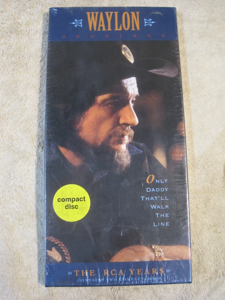 Waylon Jennings Only Daddy That'll Walk The Line  CD FACTORY SEALED LONGBOX Foto 1 de 2