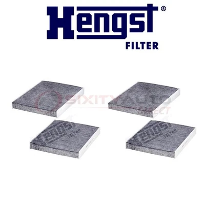 2 pc Hengst Cabin Air Filter for 2016 BMW 535i xDrive - HVAC Heating ap Foto 1 de 4