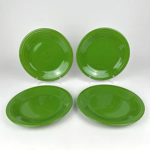 4er Set Fiesta Geschirr 10 1/2" grün Essteller HLC Fiestaware Homer Laughlin - Bild 1 von 19