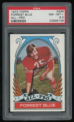 1972 Topps Forrest Blue #269 PSA 8.5 - San Francisco 49ers - Image 1 of 2