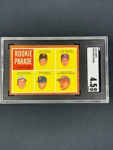 1962 Topps Rookie Catches Bob Uecker #594 SGC 4.5 - Picture 1 of 2