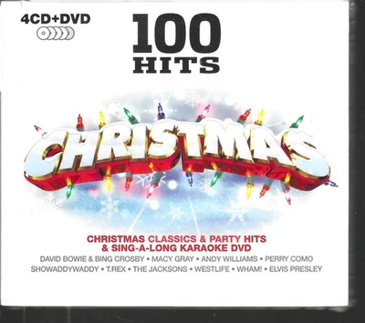 100 Hits CD & DVD Set (Bowie, Como, T.Rex, Wham, Elvis, DMC, NSYNC, Adam Ant) Foto 1 de 2