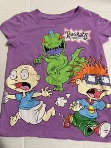 Nickelodeon Rugrats Girls Shirt/ XS 4/5 From 2021 - Picture 1 of 3