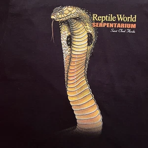 REPTILE WORLD SERPENTARIUM T-Shirt - SAINT CLOUD FL - Schlangenschlange - NEU - (L) - Bild 1 von 3