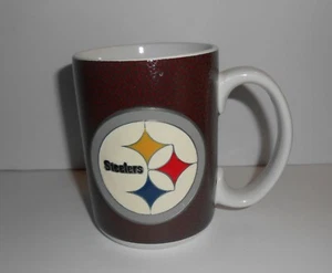 Steelers Coffee Mug Brown with Logo - Never used - Picture 1 of 8