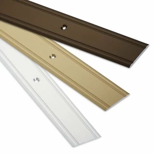 Übergangsprofil gelocht Aluminium Bodenprofil 1000 x 30 mm Schrauben Bodenleiste - Bild 1 von 11