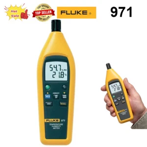 Fluke 971 Temperatur Feuchtigkeitsmessgerät Temp. Bereich -20°C bis 60°C (-4°F bis 140°F) - Bild 1 von 6