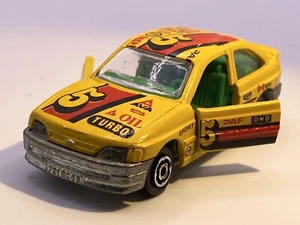 MAJORETTE🔥Vintage 1991 FORD ESCORT -1:58- Made In France 🇫🇷 - Picture 1 of 16