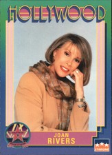 1991 Starline Hollywood Walk of Fame #198 Joan Rivers