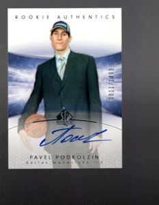 B5772- 2004-05 SP Authentic #167 Pavel Podkolzin RC Auto /1499 - NM-MT AUTOGRAPH - Picture 1 of 2