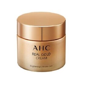 AHC Real Gold cream 50ml Anti aging Wrinkle Care Elastic Whitening Honey Moist
