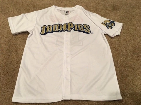 Lehigh Valley IronPigs Phillies SGA White #17 Jersey, Size Youth Large - New Cover