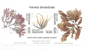 Dinamarca Europa 2024 Bloque Fauna y Flora Subacuática MNH. - Imagen 1 de 1