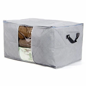 US Anti Dust Large Storage Bag Clothes Quilt Blanket Storage Sort Home Organizer - Picture 1 of 82