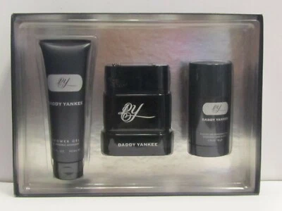 Daddy Yankee Men 3 Pcs Set 3.4 oz EDT + 3 oz Body Wash + 2.75 oz Deodorant Stick - Image 1 of 3
