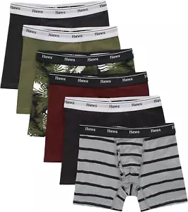 Boys' Originals Boxer Briefs, Tween Boy Underwear, Cotton Stretch, 6-Pack - Picture 1 of 12