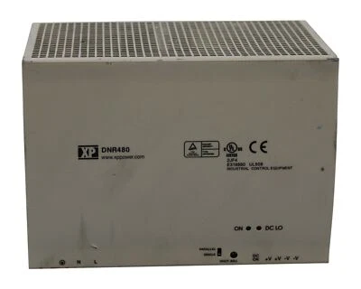 XP POWER DNR480PS24-ID RAIL POWER SUPPLY 115/230 VAC 7/3.5A 24 VDC 480W - Image 1 of 4