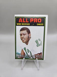 1974 Topps Harold Carmichael Rookie #121 football card Philadelphia Eagles 