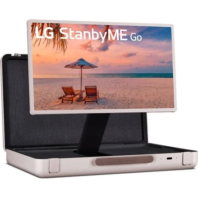 LG StandbyME Go 27" Full HD HDR Smart LED Touch Screen Briefcase TV - Image 1 of 4