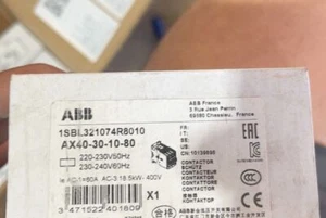 1pc ABB AX40-30-10-80 contactor 220-230V50Hz/230-240V60Hz 1SBL321074R8010 - Picture 1 of 3