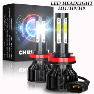 For 2016-2020 Honda Civic 4Sides H11 LED Headlight Bulbs Low Beam Conversion Kit - Picture 1 of 11