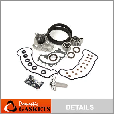 Kit de correa de distribución junta de bomba de agua para 95-04 Lexus Toyota Avalon Camry 3.0 1MZFE Foto 1 de 4